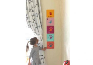 How To Make This Easy and Cute Handprint Art for Your Kid’s Bedroom