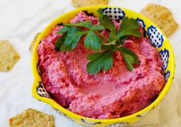 Delicious Pink Hummus That’s Almost Too Pretty To Eat