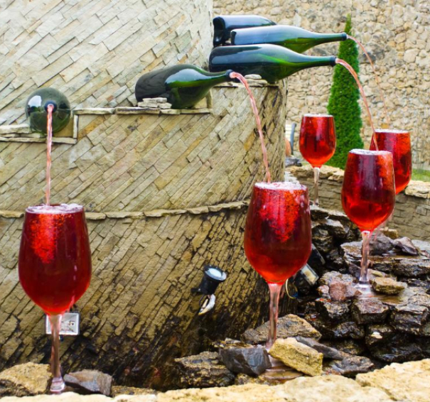 Pack Your Bags! Free Wine Fountain Opens In Italy - Ray Of Joy